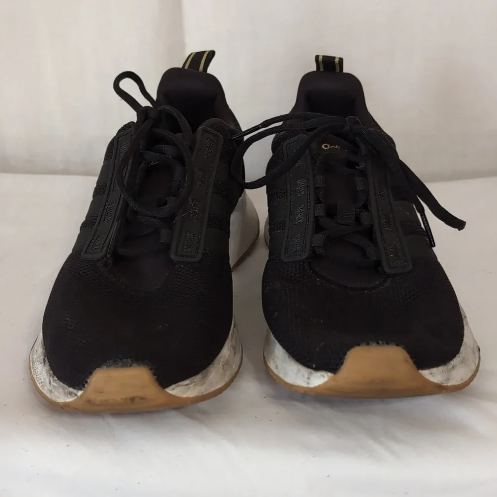 adidas Racer TR21 Black Knit Running Sneaker Size 8.5